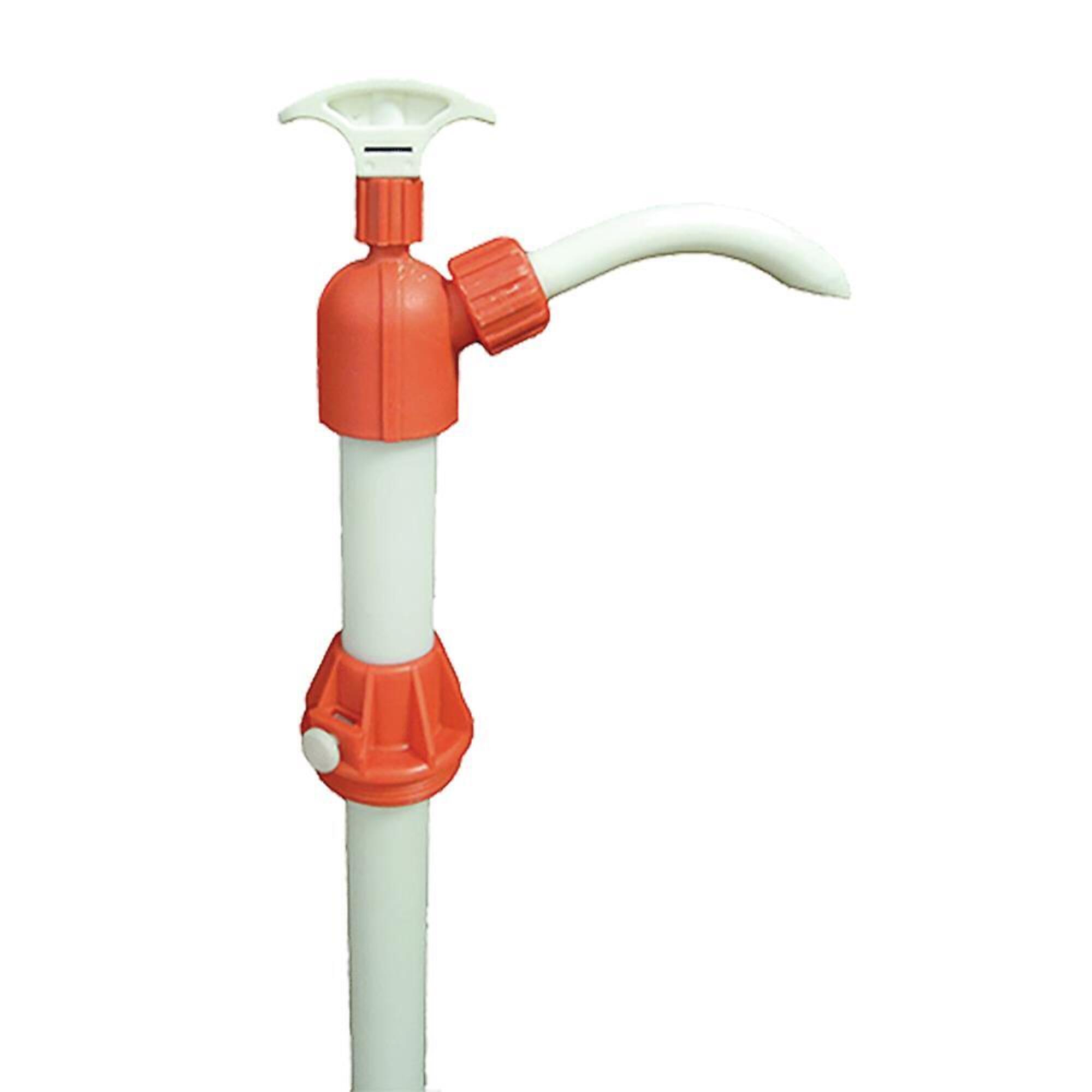 American Forge & Foundry Barrel Fluid Pump — Self-Priming, Nylon Body, Vertical Lift, 15-55 Gal. Drums, Chemical, Model# 8064